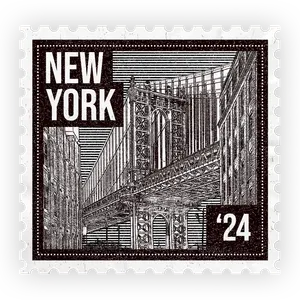 New York location stamp