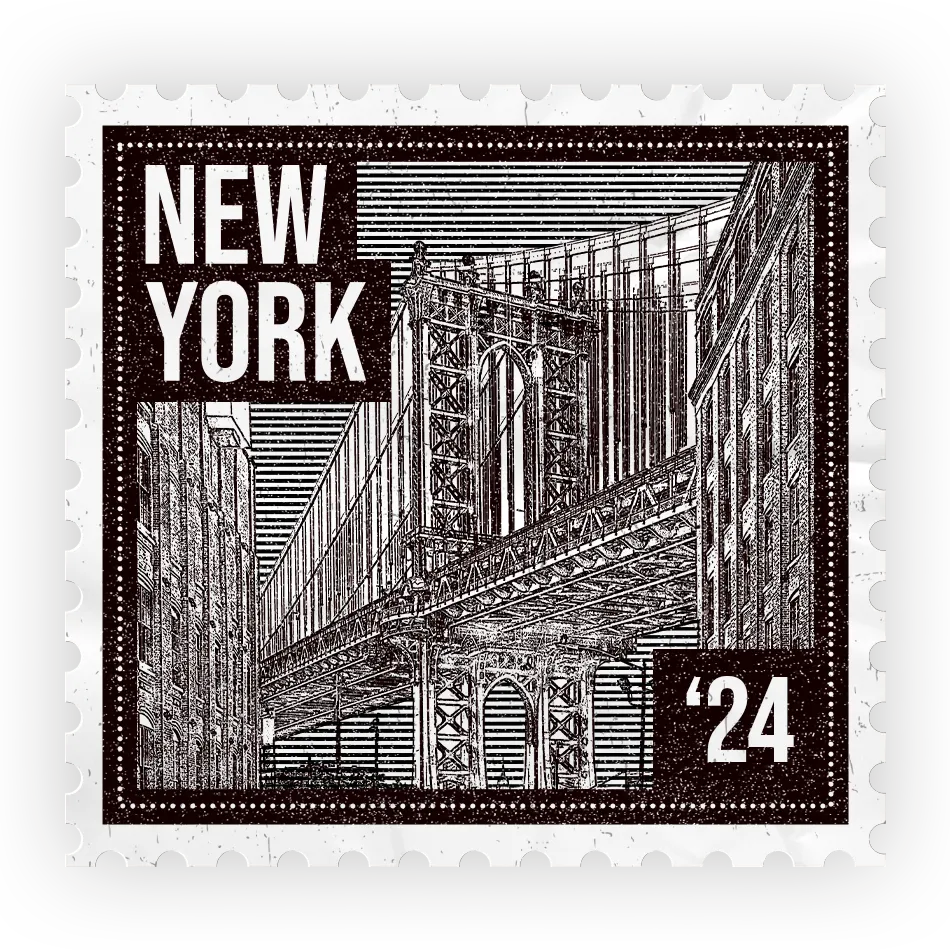 New York stamp